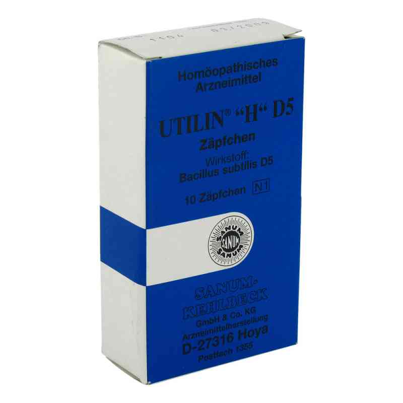 Utilin H D5 Suppositorien 10 stk von SANUM-KEHLBECK GmbH & Co. KG PZN 02100728