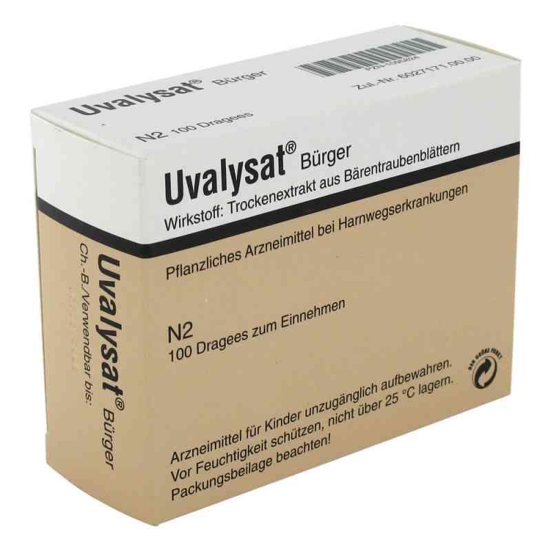 Uvalysat Bürger überzogene Tabletten 100 stk von Johannes Bürger Ysatfabrik GmbH PZN 01095824