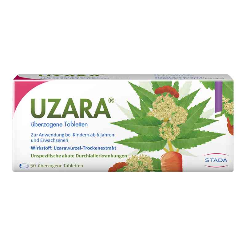 UZARA 40mg 50 stk von STADA Consumer Health Deutschland GmbH PZN 06118174