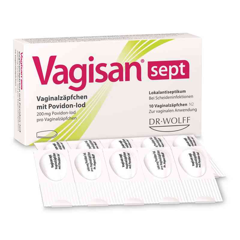 Vagisan Sept Vaginalzäpfchen Mit Povidon-Iod 10 stk von Dr. August Wolff GmbH & Co.KG Ar PZN 16930899