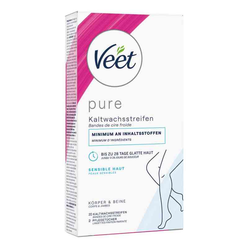 Veet Enthaarungsstreifen Sensitive 10X2 stk von Reckitt Benckiser Deutschland GmbH PZN 04127016