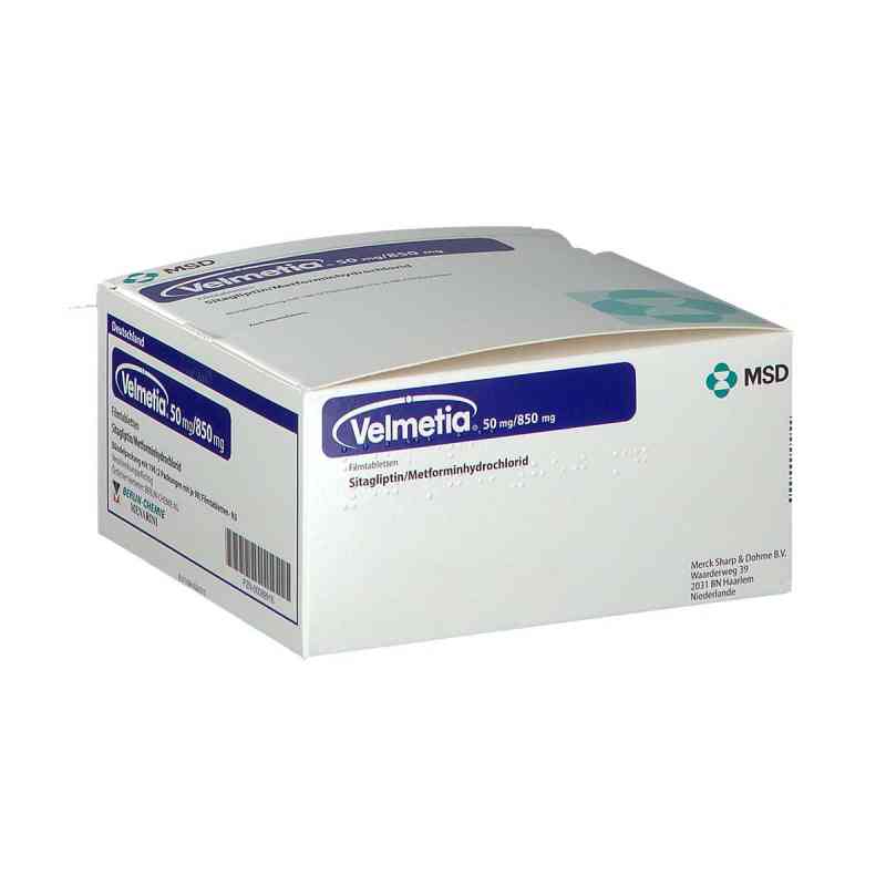 Velmetia 50mg/850mg 196 stk von BERLIN-CHEMIE AG PZN 00089916