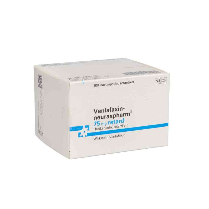 Venlafaxin-neuraxpharm 75mg 100 stk von neuraxpharm Arzneimittel GmbH PZN 01147107