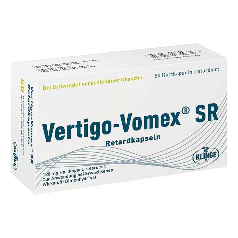 Vertigo-vomex Sr Retardkapseln 50 stk von Klinge Pharma GmbH PZN 06898491