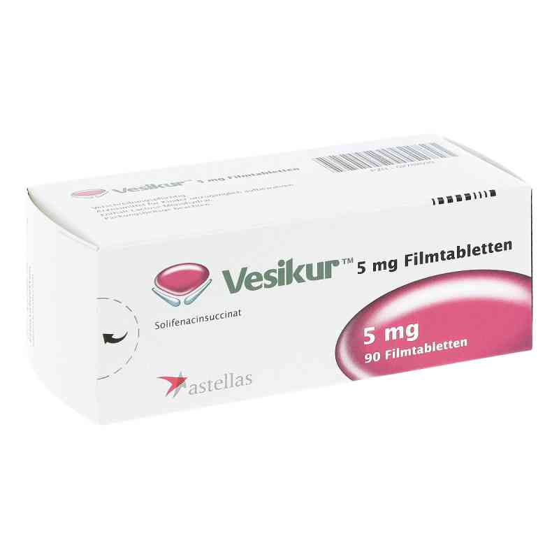 Vesikur 5 mg Filmtabletten 90 stk von Astellas Pharma GmbH PZN 02782030