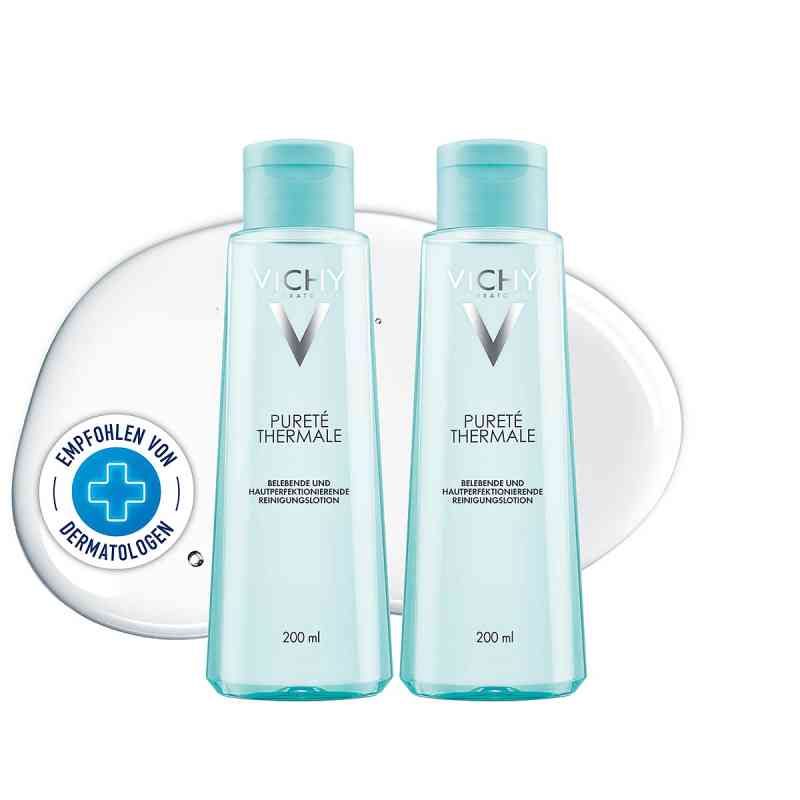 Vichy Purete Thermale Reinigungslotion Doppelpack 2X200 ml von L'Oreal Deutschland GmbH PZN 17314990