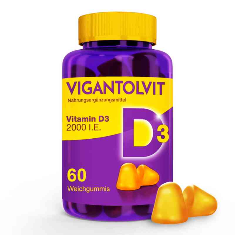 Vigantolvit 2000 i.E. Vitamin D3 Weichgummis 60 stk von WICK Pharma - Zweigniederlassung der Procter & Gam PZN 18199060