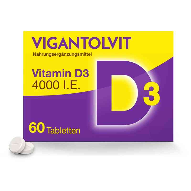 Vigantolvit 4.000 internationale Einheiten Vitamin D3 Tabletten 60 stk von WICK Pharma - Zweigniederlassung der Procter & Gam PZN 18107141