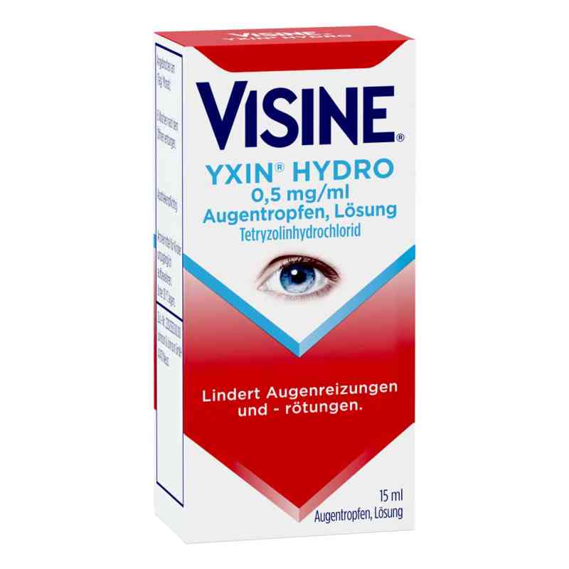 Visine Yxin Hydro 0,5 Mg/ml Augentropfen 15 ml von Kenvue Germany GmbH (CHC) PZN 16942069