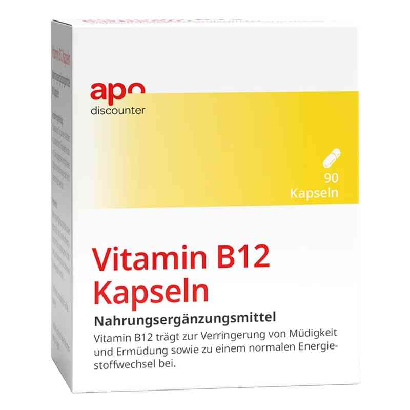 Vitamin B12 Kapseln von apo-discounter 90 stk von apo.com Group GmbH PZN 16498798