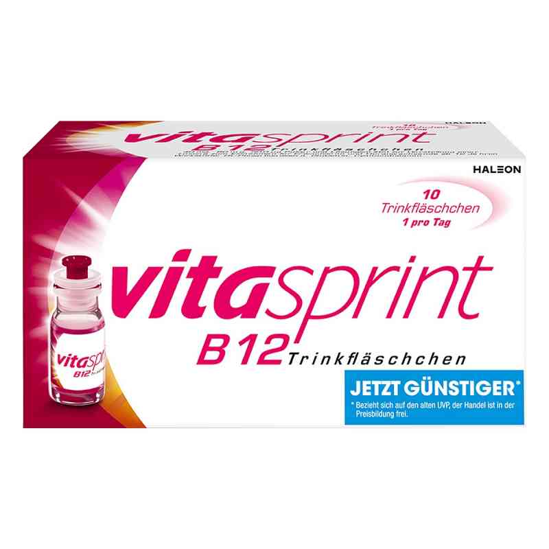 Vitasprint B 12 Trinkfläschchen 10 stk von GlaxoSmithKline Consumer Healthc PZN 01843551