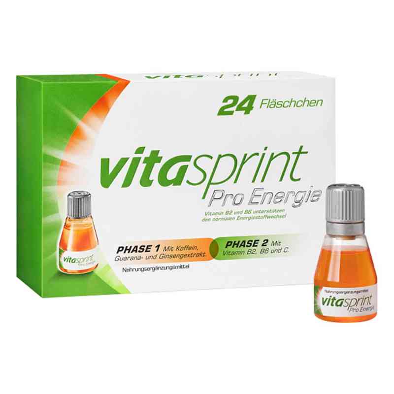 Vitasprint Pro Energie Trinkfläschchen 24 stk von Haleon Germany GmbH PZN 14050266