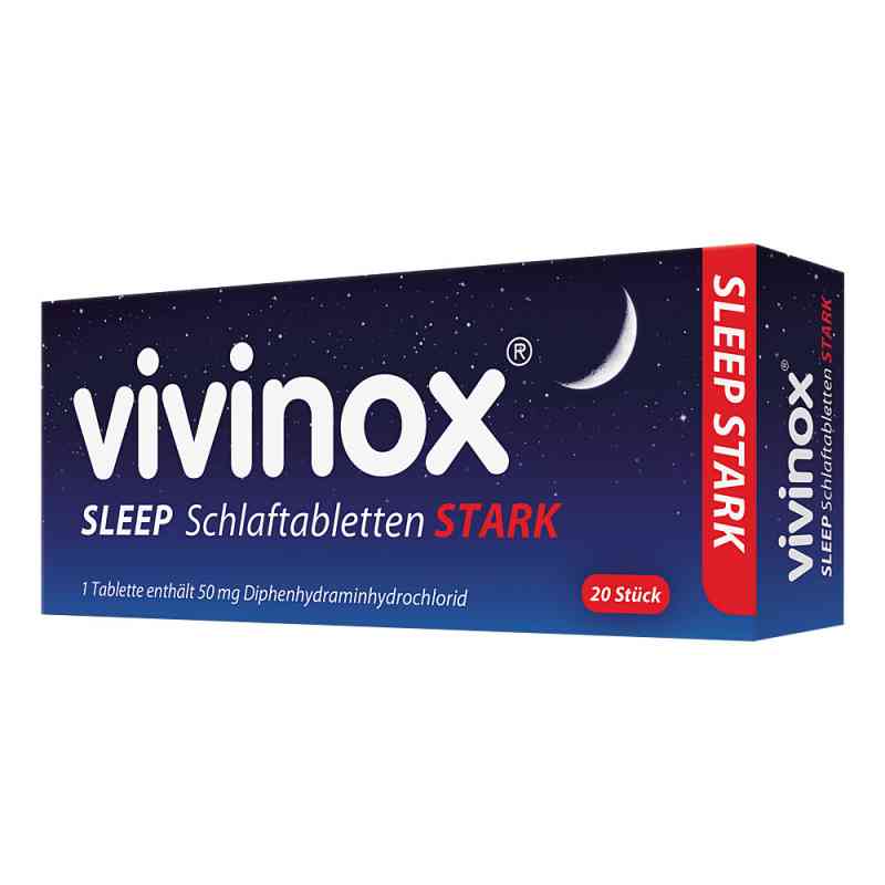 Vivinox Sleep Schlaftabletten stark 20 stk von Dr. Gerhard Mann PZN 02083906