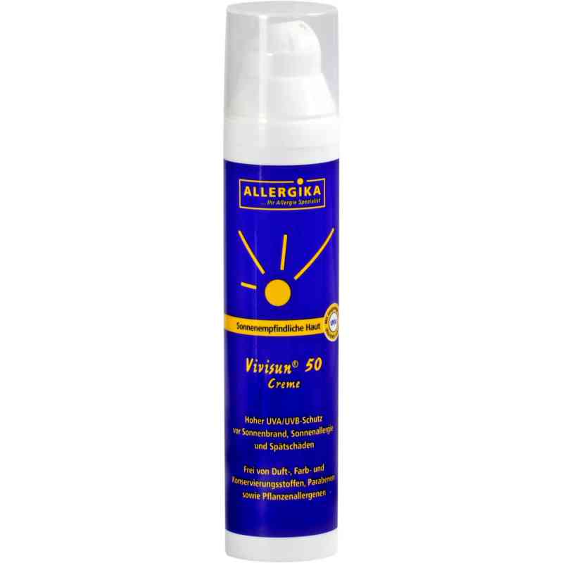 Vivisun 50 plus Vitamine E Creme 100 ml von ALLERGIKA Pharma GmbH PZN 05987554