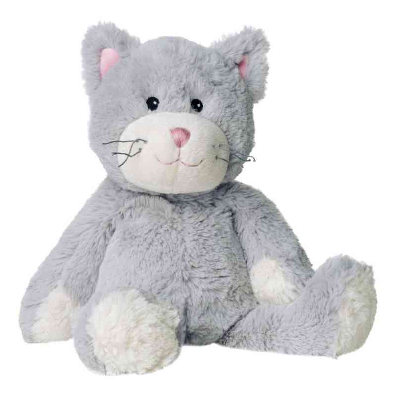 Wärme Stofftier Katze grau 1 stk von Greenlife Value GmbH PZN 09707557