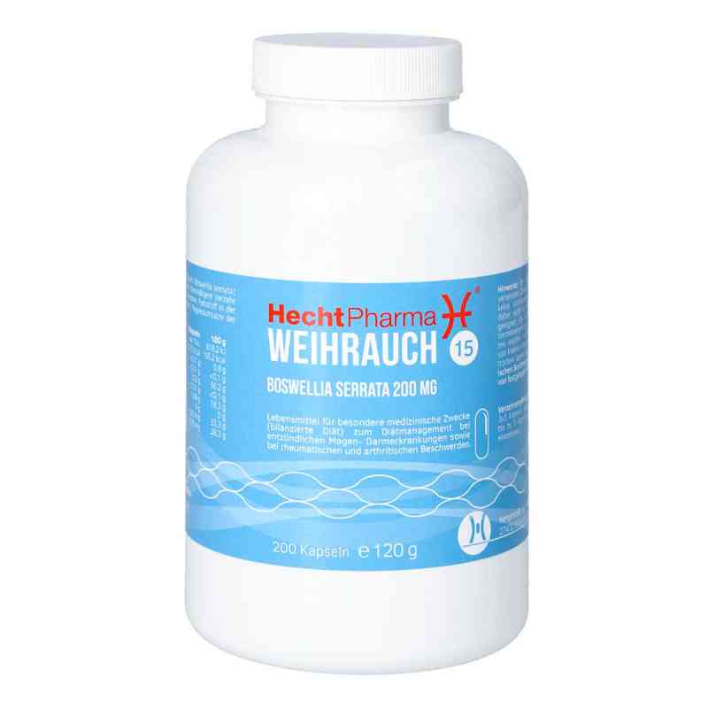 Weihrauch Hecht H15 200 mg Kapseln 200 stk von GALL-PHARMA GmbH PZN 01217894