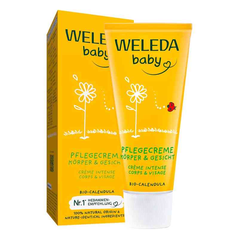 Weleda Baby Pflegecreme Calendula Körper & Gesicht 75 ml von WELEDA AG PZN 16019728