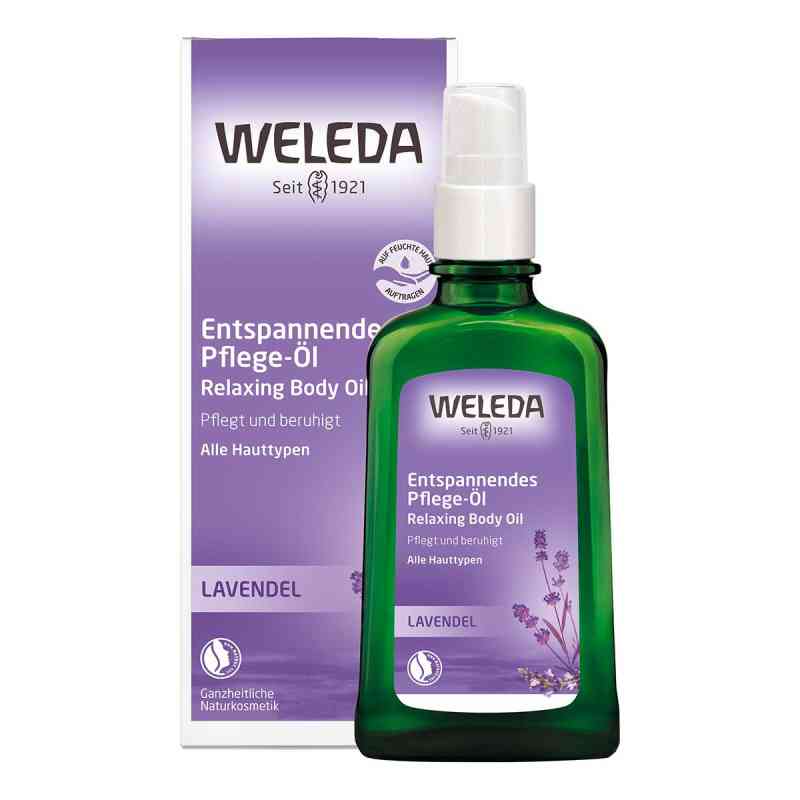 Weleda Lavendel entspannendes Pflege-öl 100 ml von WELEDA AG PZN 15876761