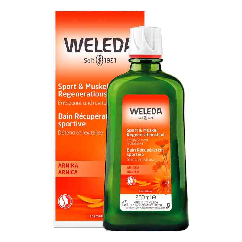 Weleda Sport & Muskel Regenerationsbad Arnika 200 ml von WELEDA AG PZN 18503032