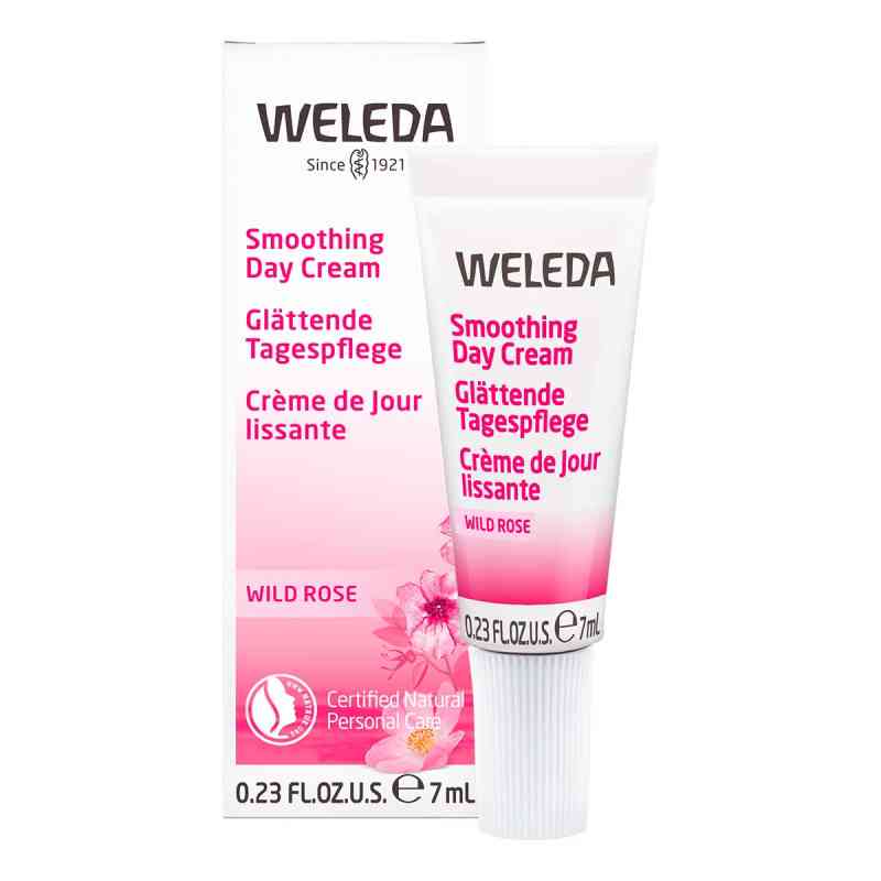 Weleda Wildrose Glättende Tagespflege 7 ml von WELEDA AG PZN 06493110