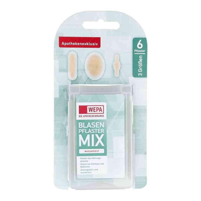 Wepa Blasenpflaster Mix 3 Grössen 6 stk von WEPA Apothekenbedarf GmbH & Co KG PZN 16233930