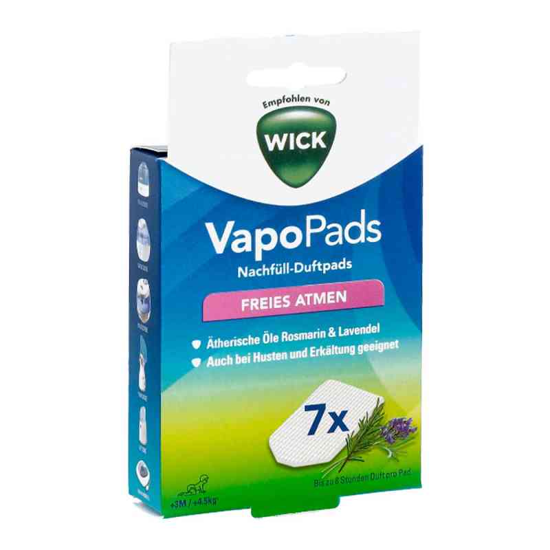 Wick Vapopads 7 Rosmarin Lavendel Pads Wbr7 1 Pck von KAZ Europe SA PZN 06175976