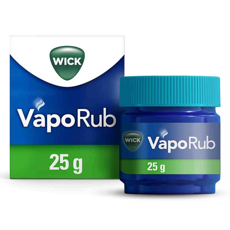 WICK VapoRub Erkältungssalbe 25 g von WICK Pharma - Zweigniederlassung der Procter & Gam PZN 04902188