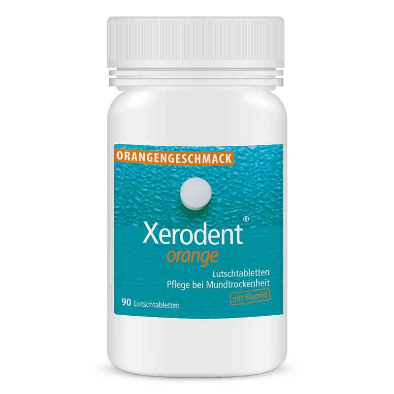 Xerodent Orange Lutschtabletten 90 stk von PUREN Pharma GmbH & Co. KG PZN 06499294