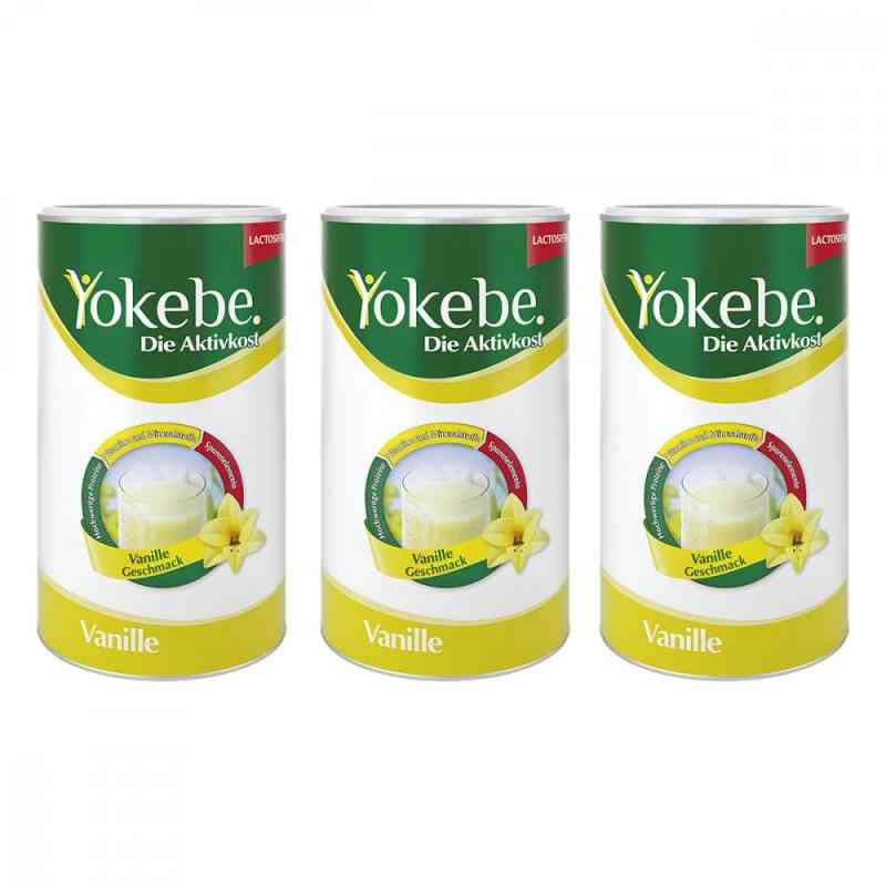 Yokebe Vanille Lactosefrei Nf2 Pulver 3x500 g von  PZN 08130257