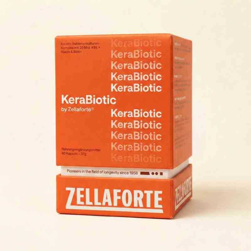 Zellaforte® KeraBiotic Kapseln 60 stk von adequapharm GmbH PZN 19906252