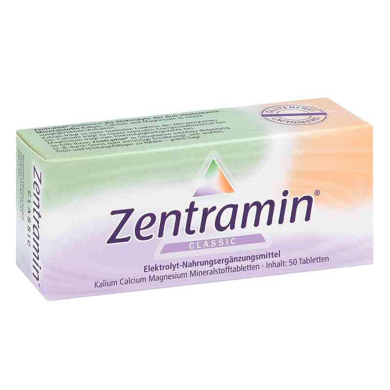 Zentramin classic Tabletten 50 stk von C.P.M. Contract Pharma GmbH & Co PZN 01852478
