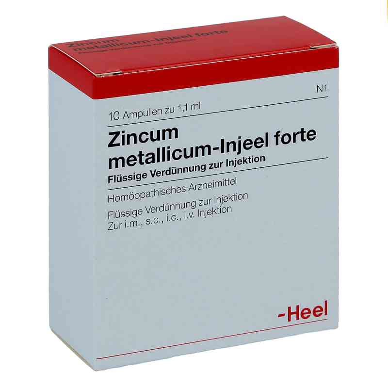 Zincum Metallicum Injeel forte Ampullen 10 stk von Biologische Heilmittel Heel GmbH PZN 01149649