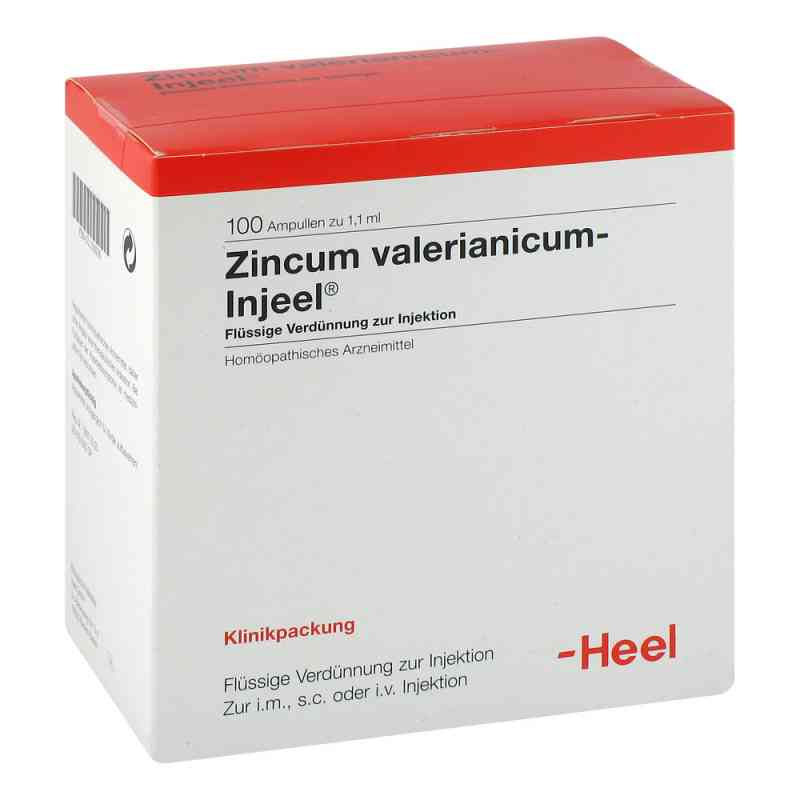Zincum Valerianicum Injeel Ampullen 100 stk von Biologische Heilmittel Heel GmbH PZN 01150026