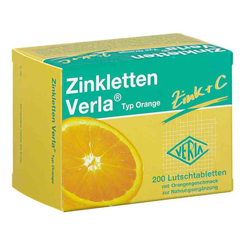 Zinkletten Verla Orange  200 stk von Verla-Pharm Arzneimittel GmbH & Co. KG PZN 18813436