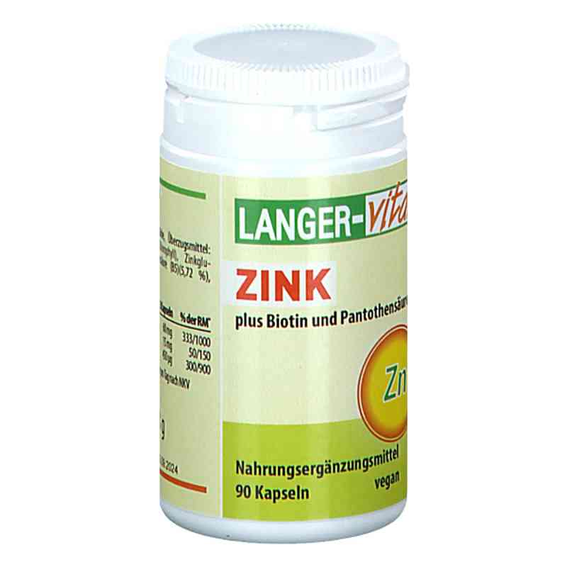 Zink+vit.b5+biotin Kapseln 90 stk von Langer vital GmbH PZN 06862180
