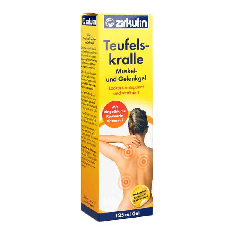 Zirkulin Teufelskralle Muskel-u.gelenkgel 125 ml von DISTRICON GmbH PZN 00373296