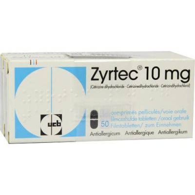 Zyrtec Filmtabletten 100 stk von Docpharm GmbH PZN 04811155