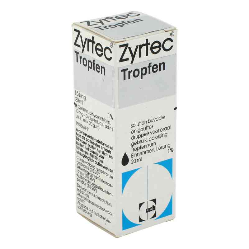 Zyrtec Tropfen 20 ml von Docpharm GmbH PZN 00243748