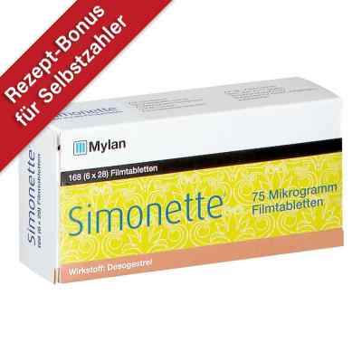Simonette 75 Mikrogramm Filmtabletten 6X28 stk von Mylan Healthcare GmbH PZN 00082251