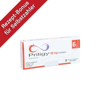 Priligy 60 mg Filmtabletten 6 stk von BERLIN-CHEMIE AG PZN 02156031