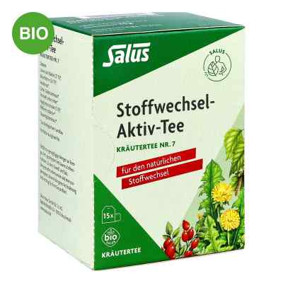 Stoffwechsel Aktiv Tee Kräutertee Nummer 7 bio Salus