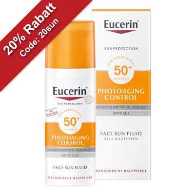 Eucerin Sun Photoaging Control Face Fluid LSF 50 50 ml von Beiersdorf AG Eucerin PZN 13827988
