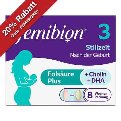 Femibion 3 Stillzeit Kombipackung 2X56 stk von WICK Pharma - Zweigniederlassung der Procter & Gam PZN 15200064