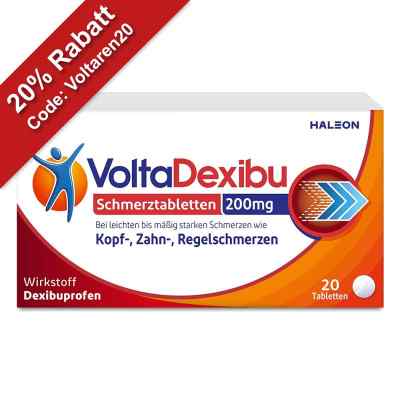 VoltaDexibu Schmerztabletten Dexibuprofen 200 mg