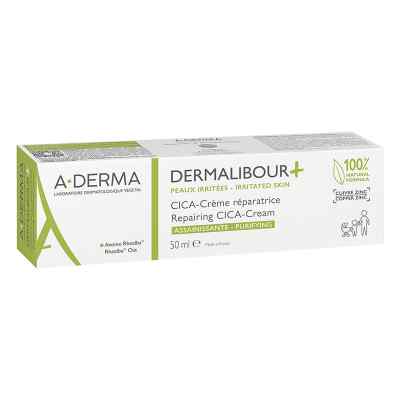 A-Derma Dermalibour+ CICA Reparierende Creme 50 ml von PIERRE FABRE DERMO KOSMETIK GmbH PZN 16665173