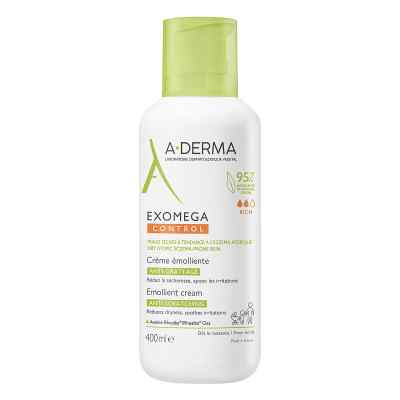 A-Derma Exomega Control Creme Rückfettend 400 ml von PIERRE FABRE DERMO KOSMETIK GmbH PZN 17544112