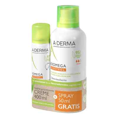 A-Derma Exomega Control Creme+Spray Promo-Kit