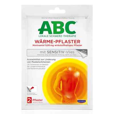 Abc Wärme-pflaster Sensitive-vlies Hansaplast Med