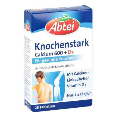 Abtei Knochenstark Calcium 600+d3 Tabletten 28 stk von Perrigo Deutschland GmbH PZN 12475760