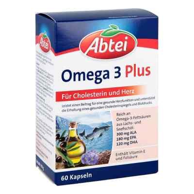 Abtei Omega 3 6 9 Lachsöl+leinöl+oliv.öl Kapseln 60 stk von Omega Pharma Deutschland GmbH PZN 08797251